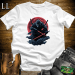 Blood Moon Gorilla Softstyle Tee White | Gothic Gift Tee