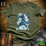 Blue Samurai Military Green | Ocean Warrior Tee