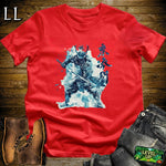 Blue Samurai Red | Ocean Warrior Tee