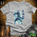 Blue Samurai Sport Grey | Ocean Warrior Tee