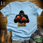 Boxer Gorilla Softstyle Tee Light Blue | Fighting Tee