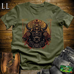 Buffalo Samurai Navy | Strength Animal Tee