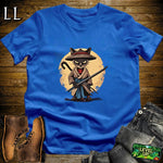 Burmese Cat Samurai Light Blue | Exotic Cat Tee