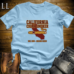 California Cigar Smoker T-Shirt Light Blue | State Cigar Shirt