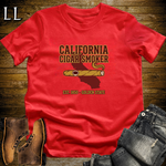 California Cigar Smoker T-Shirt Red | State Cigar Shirt