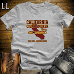 California Cigar Smoker T-Shirt Sport Grey | State Cigar Shirt
