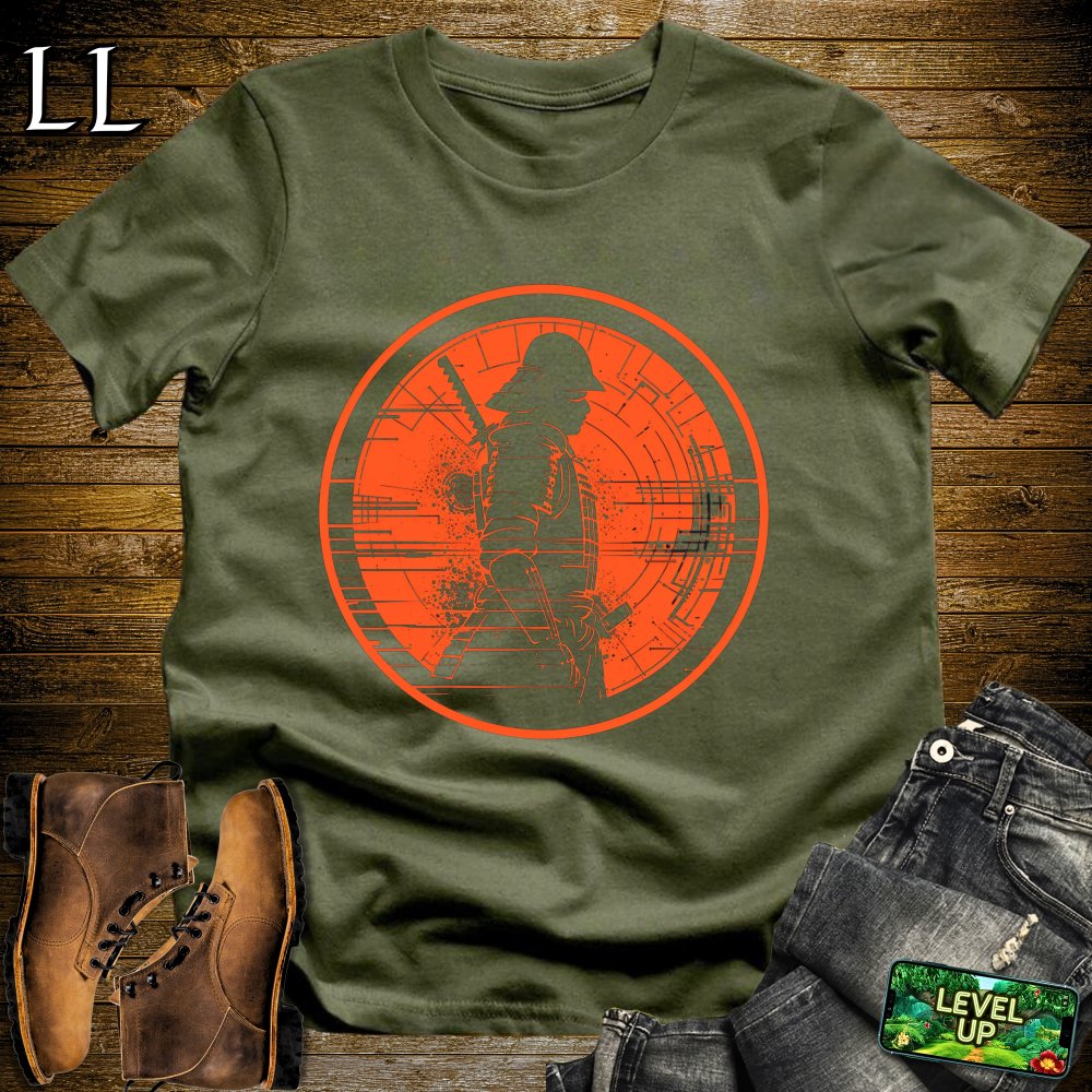 Call of the Samurai Softstyle Tee - Military Green - LegacyLayers