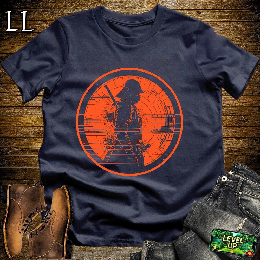 Call of the Samurai Softstyle Tee - Navy - LegacyLayers