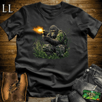 Camo Gorilla Softstyle Tee Black | Tactical Tee