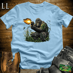 Camo Gorilla Softstyle Tee Light Blue | Tactical Tee