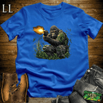 Camo Gorilla Softstyle Tee Royal Blue | Tactical Tee