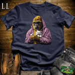 Cat Tamer Gorilla Softstyle Tee Navy | Funny Cat Lover