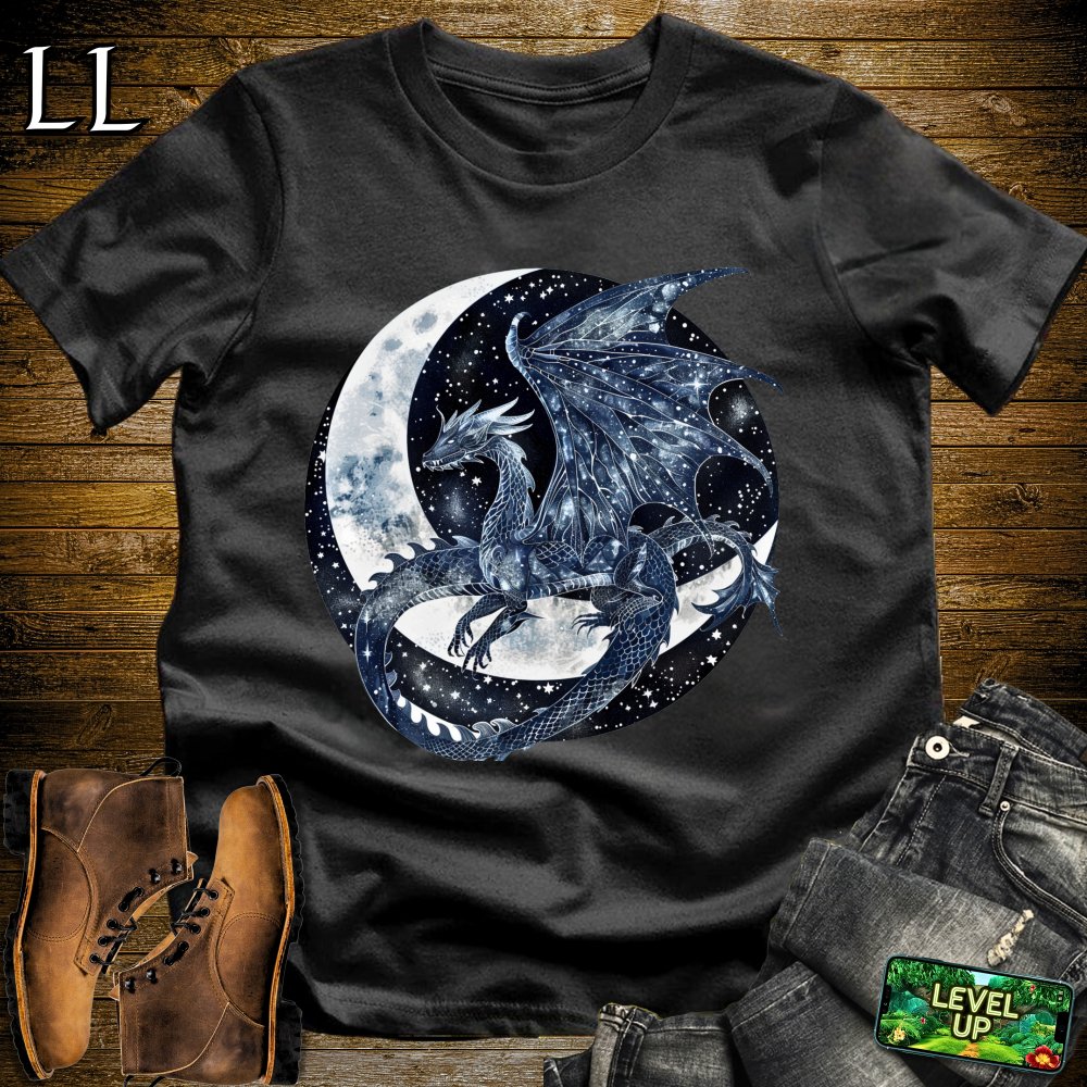 Celestial Dragon Softstyle Tee - Black - LegacyLayers