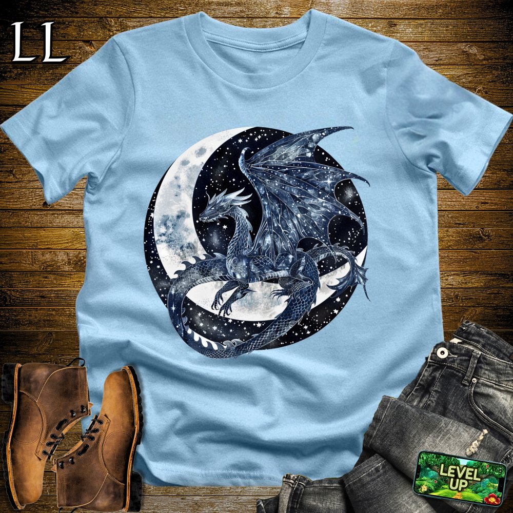 Celestial Dragon Softstyle Tee - Light Blue - LegacyLayers