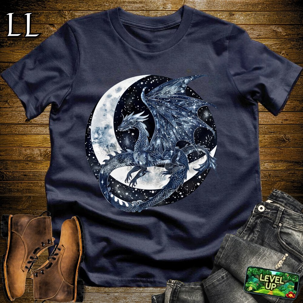 Celestial Dragon Softstyle Tee - Navy - LegacyLayers