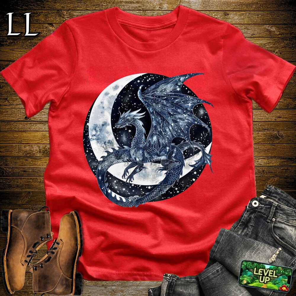 Celestial Dragon Softstyle Tee - Red - LegacyLayers