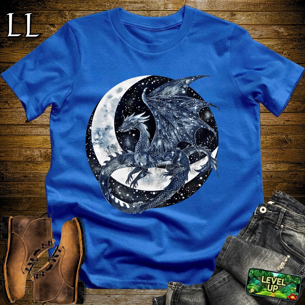 Celestial Dragon Softstyle Tee - Royal - LegacyLayers