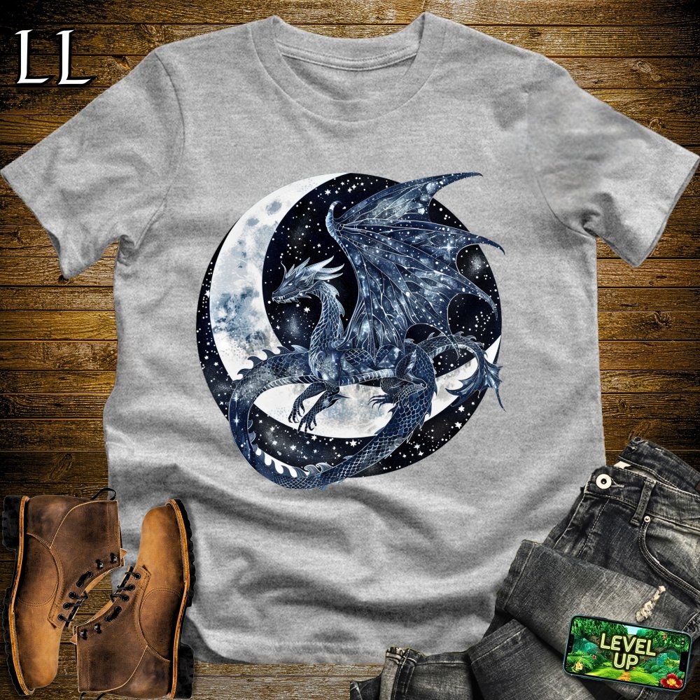 Celestial Dragon Softstyle Tee - Sport Grey - LegacyLayers