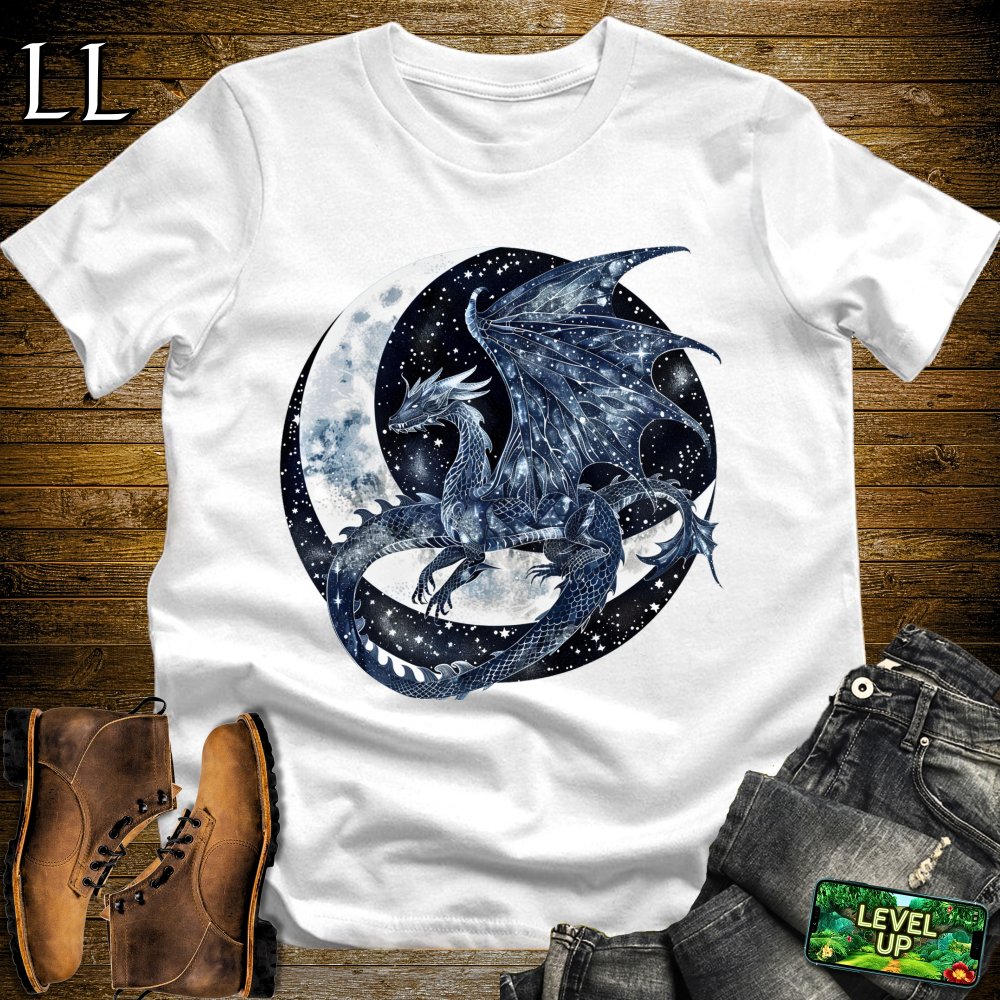 Celestial Dragon Softstyle Tee - White - LegacyLayers