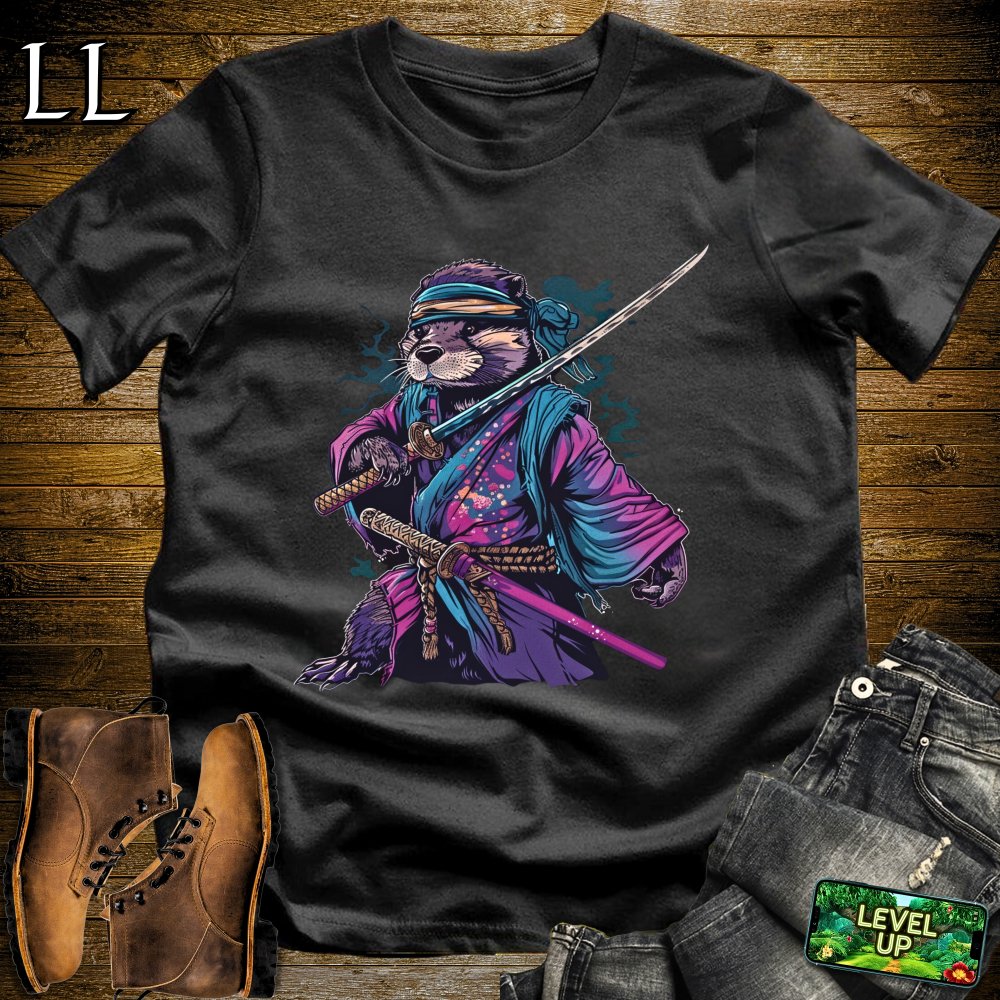 Chief Otter Samurai White | Funny Otter Lover Tee