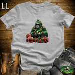Christmas Tree Gorilla Softstyle Tee Sport Grey | Holiday Tee