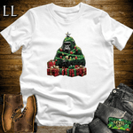 Christmas Tree Gorilla Softstyle Tee White | Holiday Tee