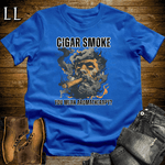 Cigar Aromatherapy Shirt Royal Blue | Funny Cigar Lover Tee