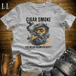 Cigar Aromatherapy Shirt Sport Grey | Funny Cigar Lover Tee
