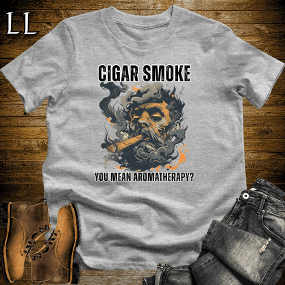 Cigar Aromatherapy Shirt Sport Grey | Funny Cigar Lover Tee
