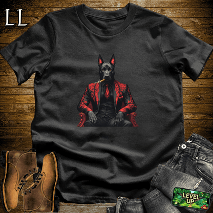 Belgian Malinois Cigar Shirt Black | Dog Lover Cigar Tee