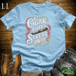 Cigar Cigar A Day - Light Blue - LegacyLayers