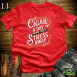 Cigar Cigar A Day - Red - LegacyLayers