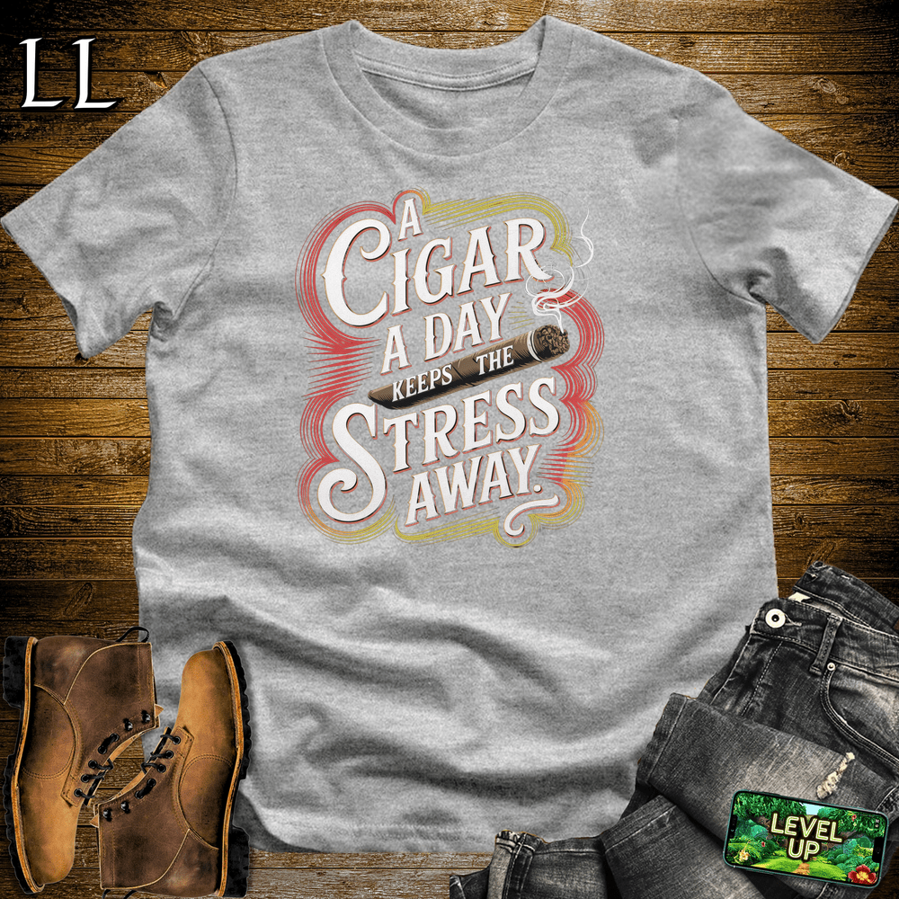 Cigar Cigar A Day - Sport Grey - LegacyLayers
