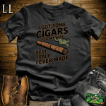 Cigar Cigars For My Wife - Black - LegacyLayers