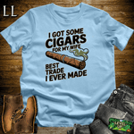 Cigar Cigars For My Wife - Light Blue - LegacyLayers