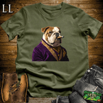 English Bulldog Cigar Shirt Military Green | Dog Lover Cigar Tee