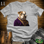 English Bulldog Cigar Shirt Sport Grey | Dog Lover Cigar Tee