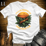 Leaf Wrapped Leaf Cigar Shirt White | Cigar Graphic Tee