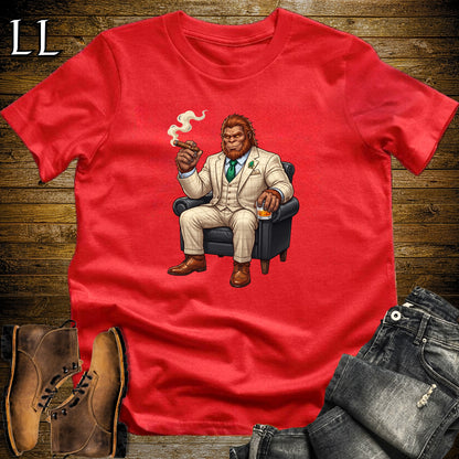 Cigar Lounge Bigfoot T-Shirt Red | Bigfoot Cigar Gift