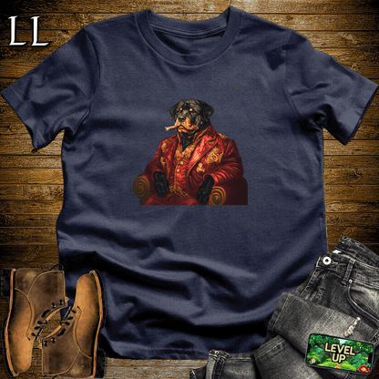 Cigar Rottweiler Navy | Rottweiler Lover Gift Tee