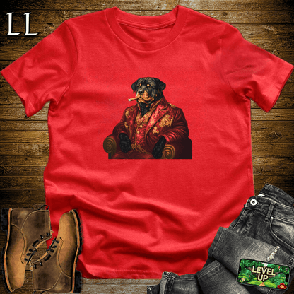 Cigar Rottweiler Red | Rottweiler Lover Gift Tee