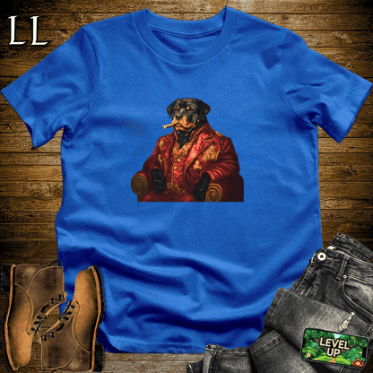 Cigar Rottweiler Royal Blue | Rottweiler Lover Gift Tee