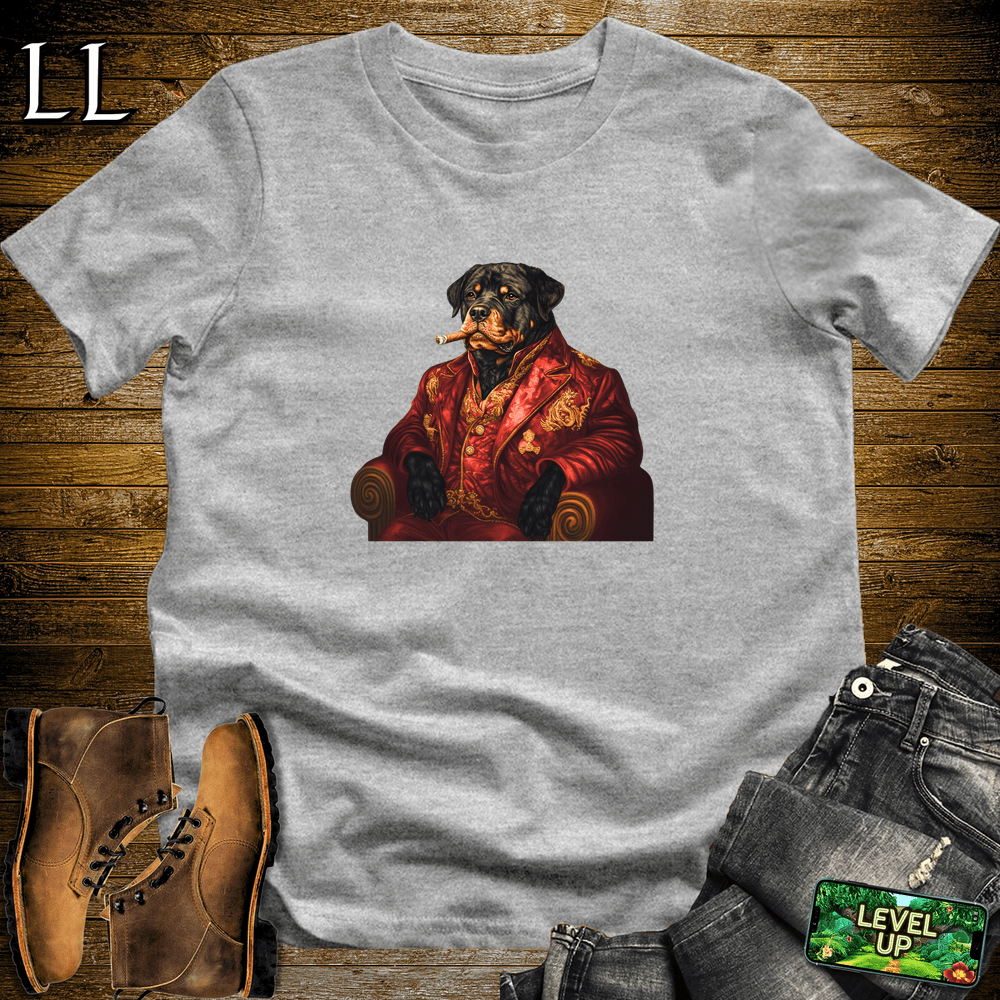Cigar Rottweiler Sport Grey | Rottweiler Lover Gift Tee