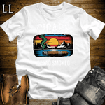 Cigar Salad Smoked Softstyle T-Shirt White | Funny Cigar Lover Tee