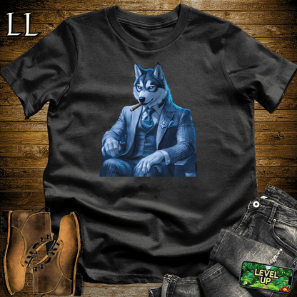 Cigar Siberian Husky Black | Husky Lover Gift Tee