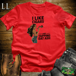 Cigar Tap Dat Ash Red | Funny Cigar Lover Tee