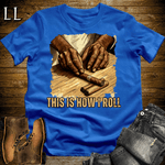 Cigar This Is How I Roll Softstyle T-Shirt Royal Blue | Funny Cigar Tee