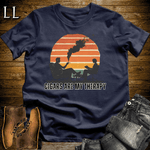 Cigars Are My Therapy Shirt Navy | Funny Cigar Lover Tee