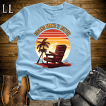 Cigar Makes It Better Shirt Light Blue | Funny Cigar Tee