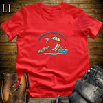 Cigars and Beach Days T-Shirt Red | Beach Cigar Gift Tee